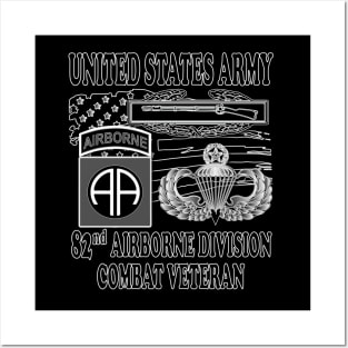 82nd Airborne Combat Veteran (Infantry) Posters and Art